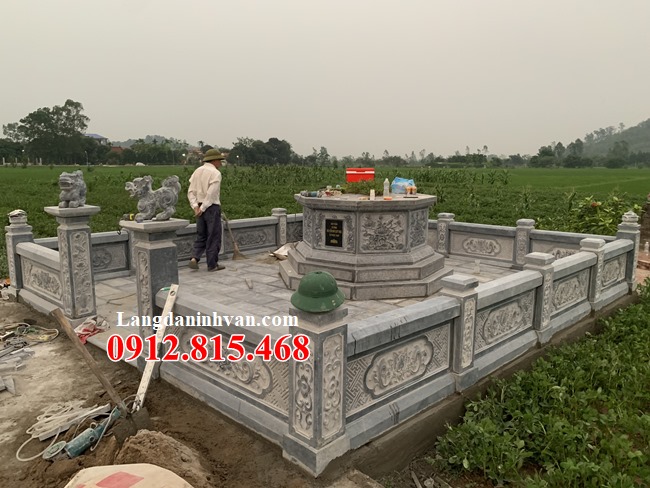 48 Mẫu khu lăng mộ đá đẹp bán tại Đắk Nông - Xây khu lưng mộ gia đình