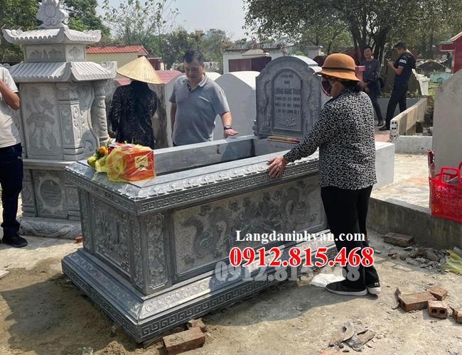 Mẫu mộ đá tam sơn đẹp bán tại Tuyên Quang 22 -Mộ đá tại Tuyên Quang