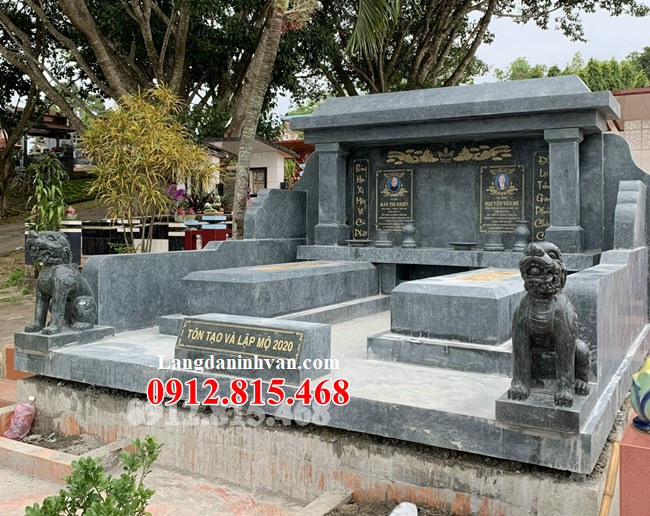 Mộ đá đẹp tại Khánh Hòa - Xây 78 mẫu mộ đá ở Khánh Hòa đẹp