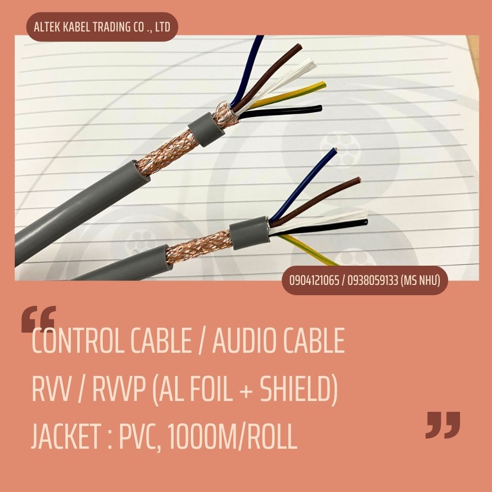 Cáp điều khiển Altek Kabel / Cáp tín hiệu 8x1.5mm