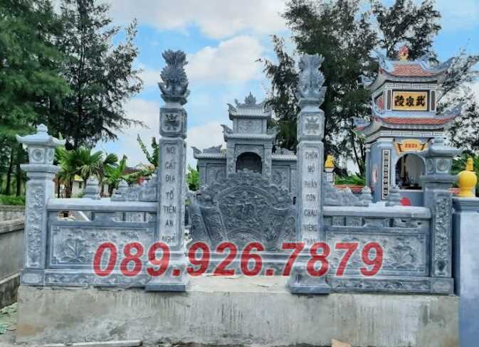 Cổng đá - Mẫu cổng đá khuôn viên lăng mộ, nghĩa trang bán Kon Tum