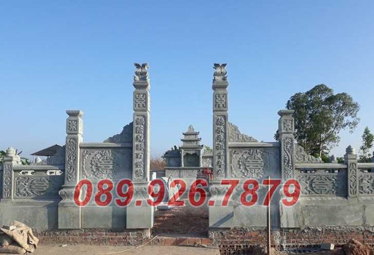 Cổng đá - Mẫu cổng đá khuôn viên lăng mộ, nghĩa trang bán Kon Tum