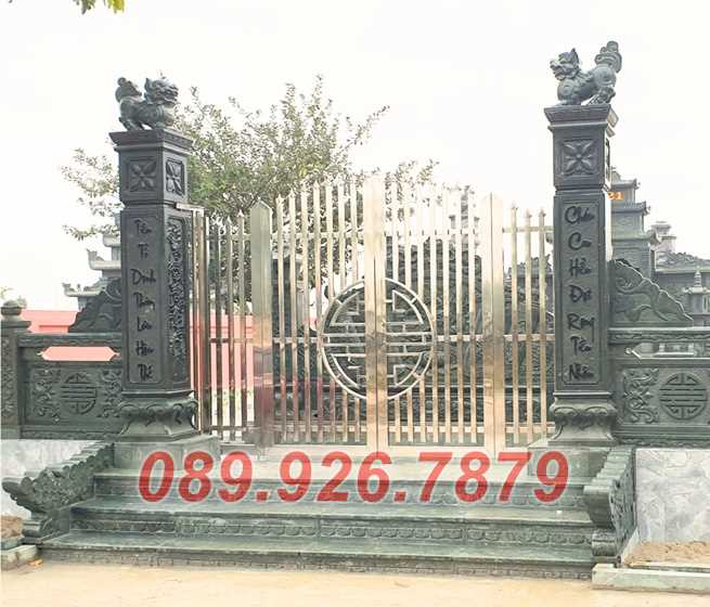 Cổng lăng mộ đá - Mẫu cổng khu lăng mộ bằng đá đẹp bán Ninh Thuận