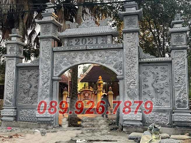 Địa chỉ tư vấn, thi công cổng đá chùa miếu đình nhà thờ bán Đắk Lắk