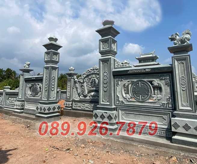 Cổng đá nghĩa trang - Mẫu cổng đình chùa đẹp bằng đá bán Đồng Nai