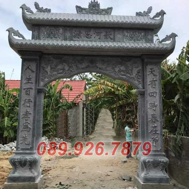 Mẫu cổng đá khu nghĩa trang, lăng mộ dòng họ đẹp bán Bà Rịa Vũng Tàu