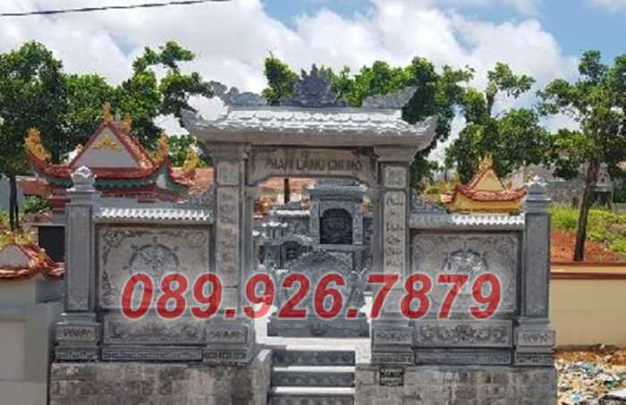 Mẫu cổng đá chùa đình miếu bán Vĩnh Long, Cổng đá trước sân nhà