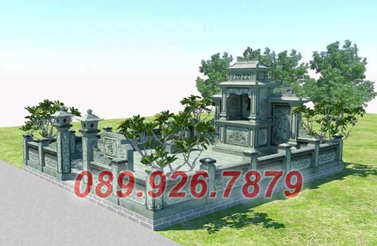 Lăng mộ đá xanh - Mãu lăng mộ đá cao cấp giá rẻ bán Tây Ninh - Khu lăn