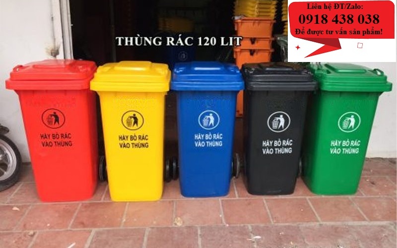 Thùng rác nhựa, thùng rác công cộng nhập khẩu giá rẻ