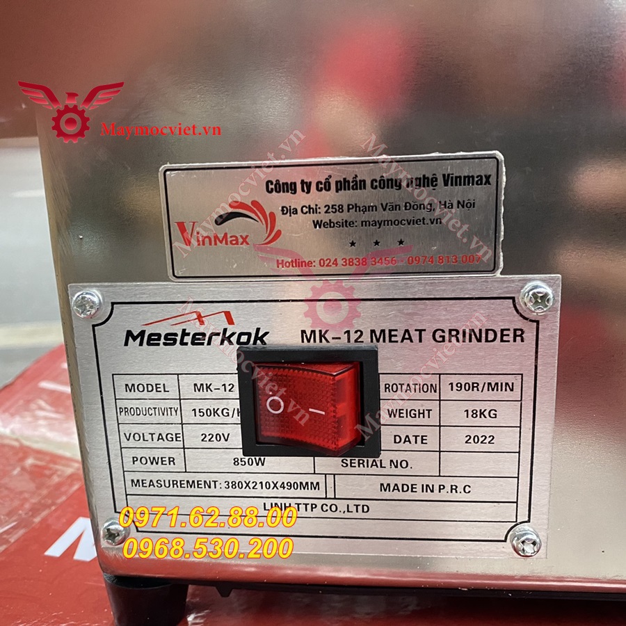 Máy xay thịt chất lượng cao MK12 giao hàng miễn phí