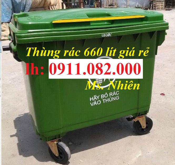 Thùng rác nhựa hdpe giá rẻ- lh 0911082000