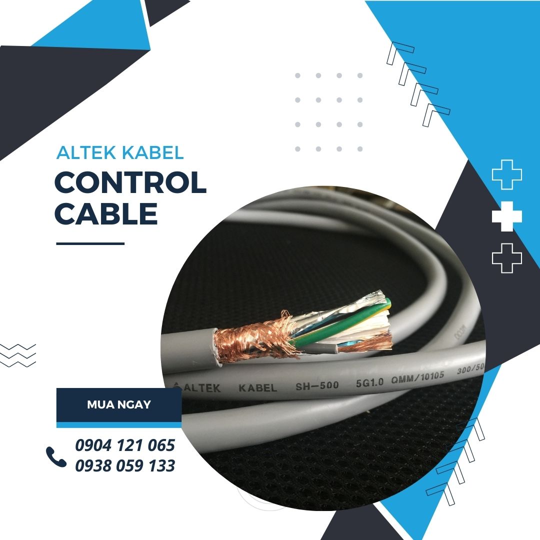 Cáp điều khiển / Cáp tín hiệu Altek Kabel CT-500/SH-500