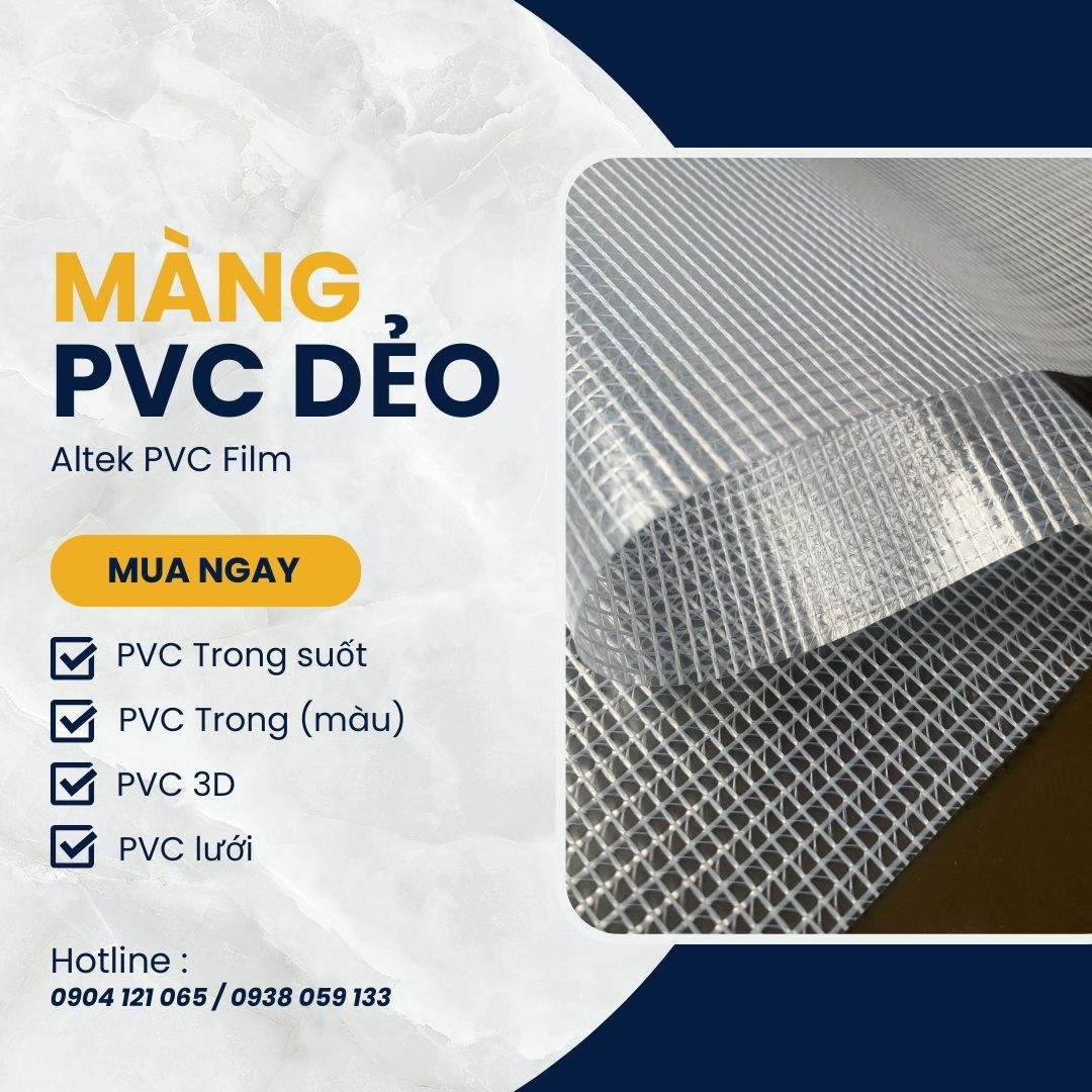 Màng nhựa PVC dẻo / Màng PVC trong suốt/ Rèm nhựa PVC