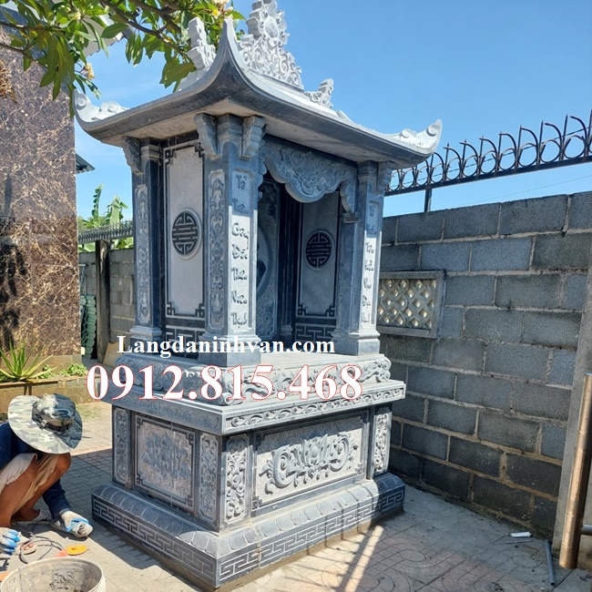 Bàn giao xây am thờ đá để tro cốt gia đình tại Bà Rịa Vũng Tàu