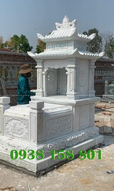 Mộ cải táng - Mẫu mộ đá chôn cất tro hài cốt cha mẹ bán ở Long An