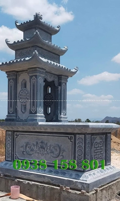 Mẫu mộ đá chôn cất tro hài cốt ông bà cha mẹ đẹp bán ở Ninh THuận