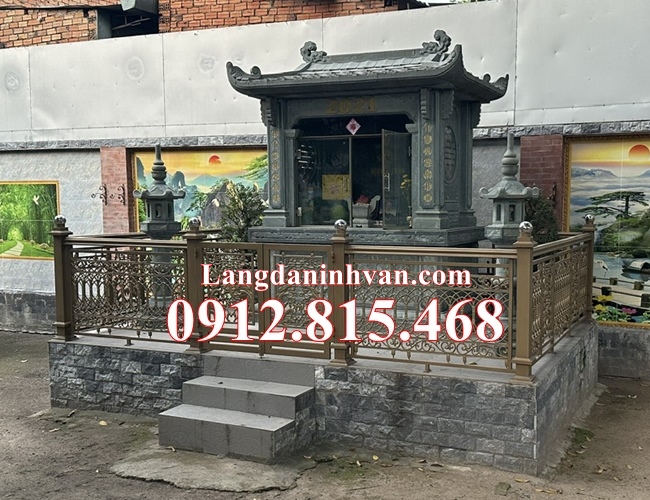 55 Am thờ để hũ tro cốt đá xanh rêu đẹp bán tại Thành Phố Hồ Chí Minh