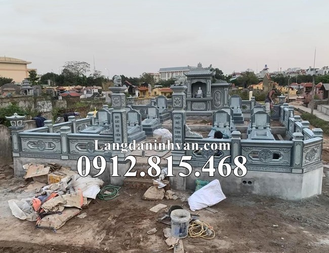 100+ Mẫu nghĩa trang gia đình đẹp - Khu lăng mộ gia đình đẹp