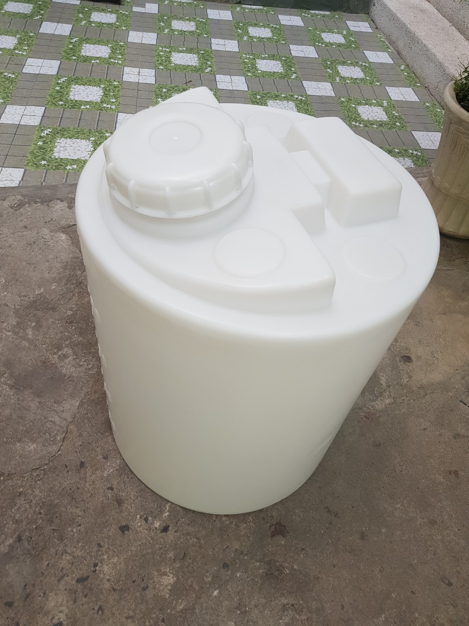 bồn nhựa  PE 100l chứa hóa chất cao cấp hãng pakco thái lan