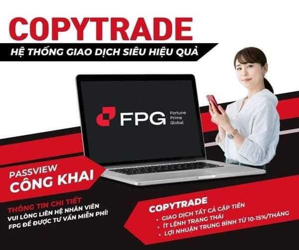 Dịch vụ copytrade giao dịch hiệu quả tại sàn FPG