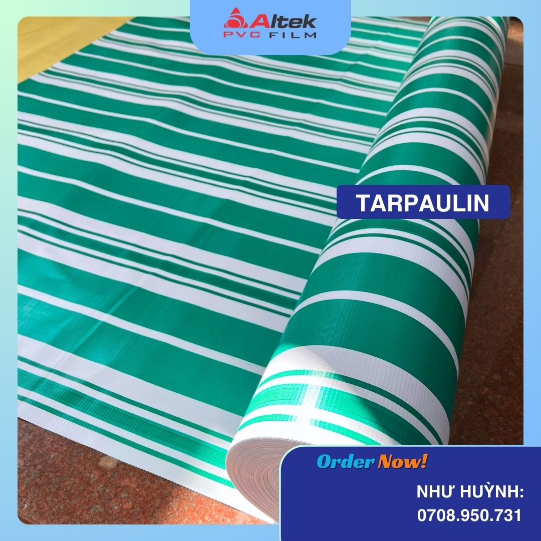 bạt nhựa pvc tarpaulin - vải bạt chịu nhiệt, chống cháy