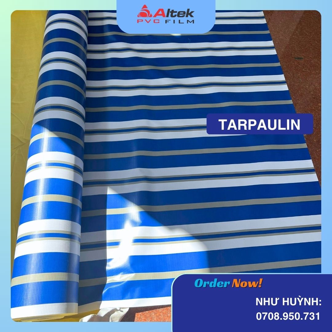 bạt nhựa pvc tarpaulin - vải bạt chịu nhiệt, chống cháy