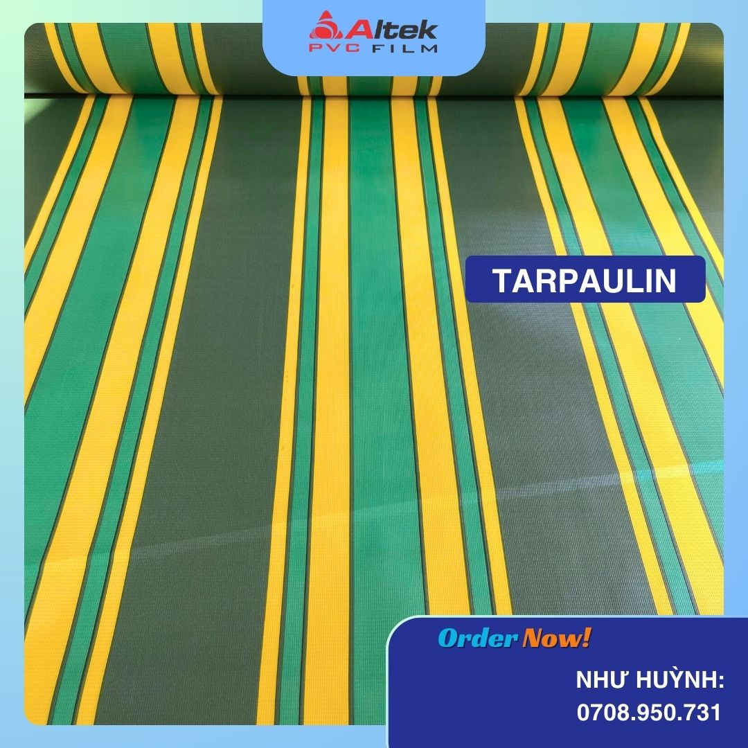 bạt nhựa pvc tarpaulin - vải bạt chịu nhiệt, chống cháy