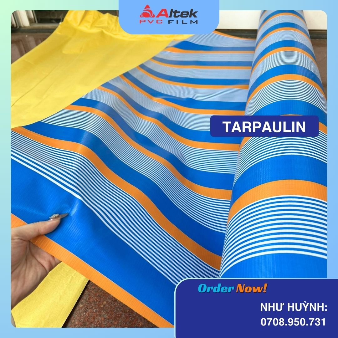 bạt nhựa pvc tarpaulin - vải bạt chịu nhiệt, chống cháy