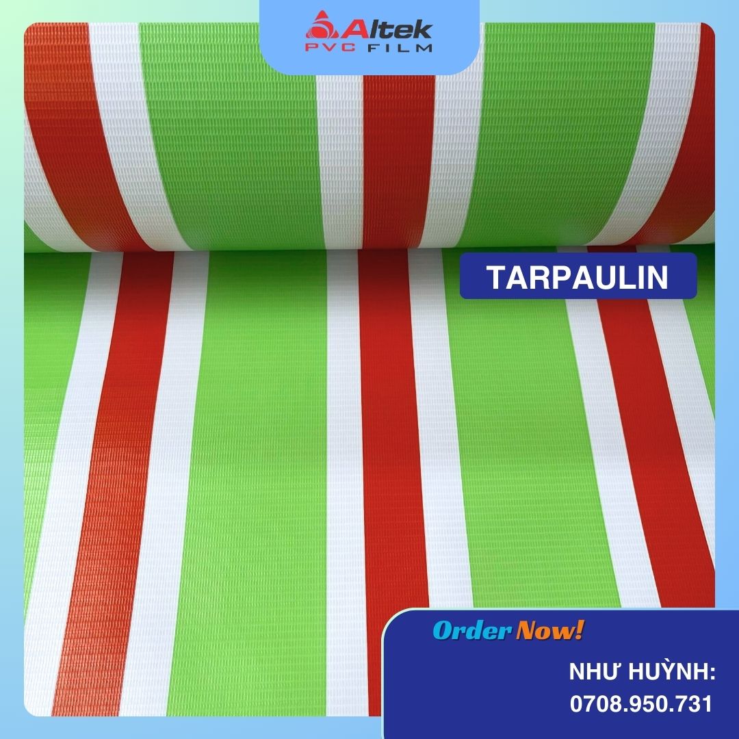 bạt nhựa pvc tarpaulin - vải bạt chịu nhiệt, chống cháy