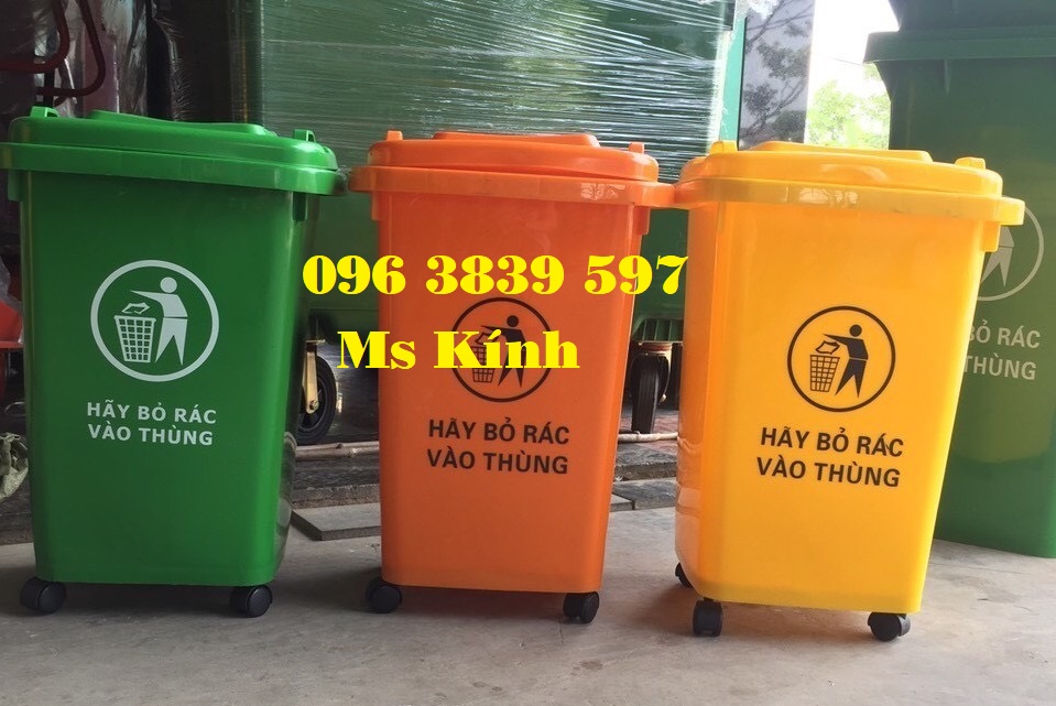Bán thùng rác nhựa 60 lít, thùng rác gia đình 60 lít - 0963839597