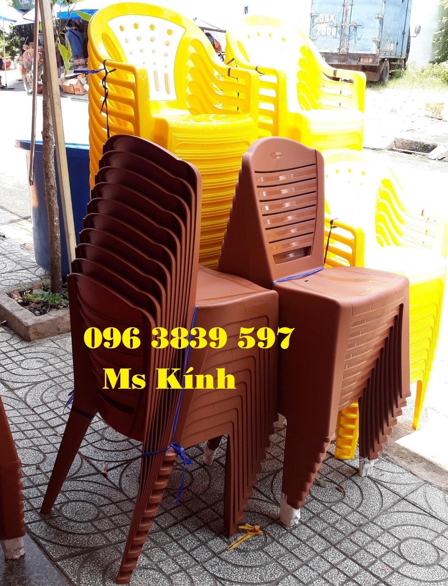 Ghế dựa đại vita, ghế nhựa giá rẻ số lượng lớn - 0963839597 Ms Kính