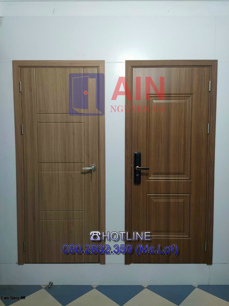 Cửa nhựa giả gỗ ABS Hàn Quốc chống mối mọt 100%