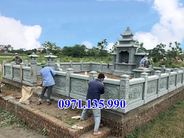 Lăng mộ đá - Mẫu lăng mộ bằng đá đơn giản đẹp bán tại Bình Định