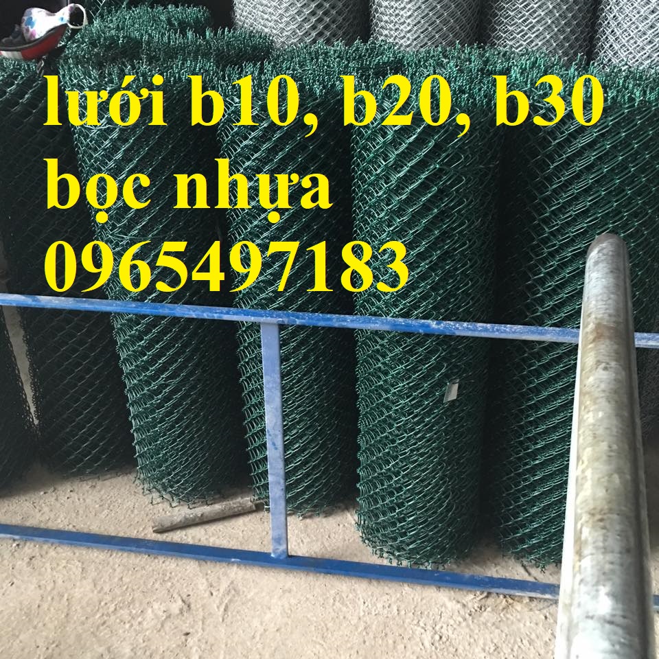 Lưới B20 mạ kẽm, Lưới B20 bọc nhựa có sẵn tại Hà Nội