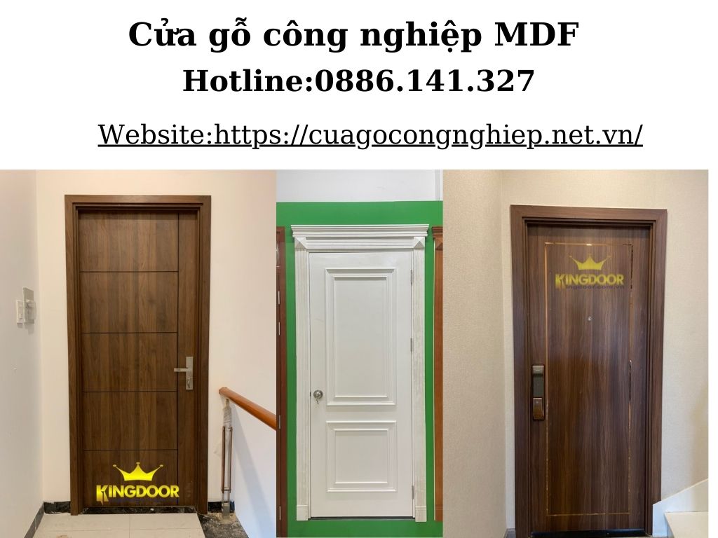 Cửa gỗ MDF tại Củ Chi - Cửa phòng ngủ giá rẻ