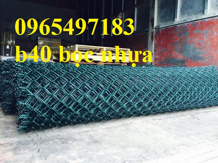 Lưới B40 bọc nhựa làm hàng rào, làm sân tenis giá tốt nhất tại Hà Nội