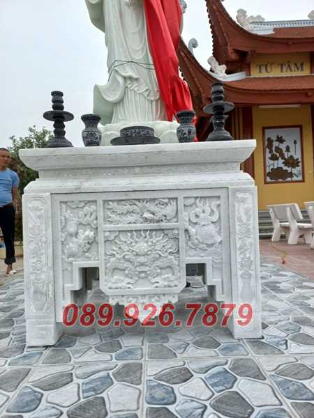 Bàn lễ đá - Mẫu bàn lễ đá đặt trước lăng mộ đá đẹp bán Đồng Nai