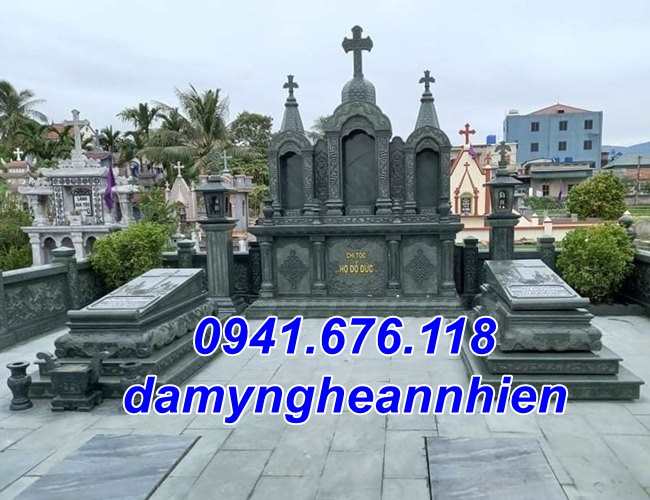 Địa chỉ bán mộ công giáo bằng đá đẹp tại Phú Yên - Uy Tín Giá Rẻ