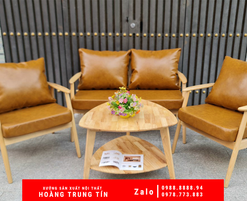 Cung cấp bàn ghế gỗ chất lượng cho quán cafe, nhà hàng tại Long An
