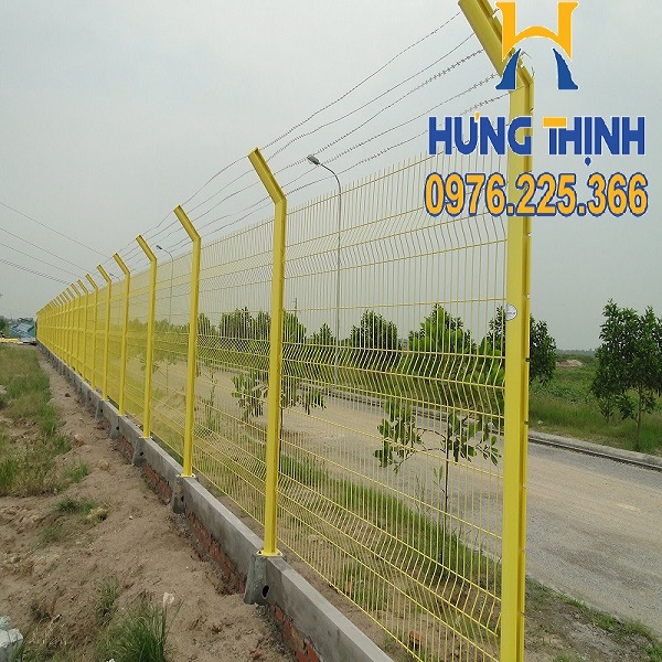 Hàng rào lưới thép sơn tĩnh điện - Hàng rào lưới thép