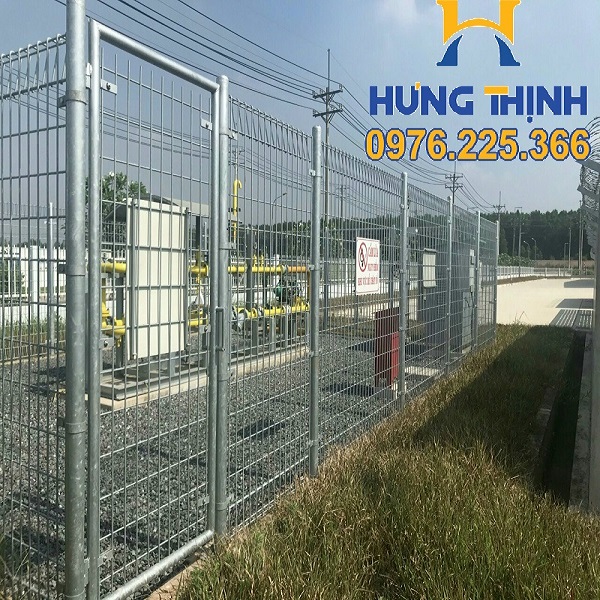 Cung cấp hàng rào lưới thép mạ kẽm tại Nam Định