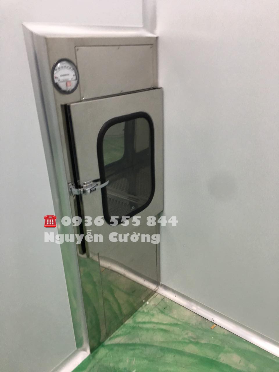 Chuyên sản xuất lắp đặt pass box with air shower cho phòng sạch
