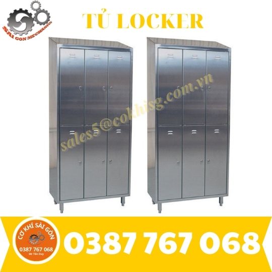Tủ cá nhân/ Tủ locker inox 304 cho phòng sạch
