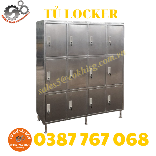 Tủ cá nhân/ Tủ locker inox 304 cho phòng sạch