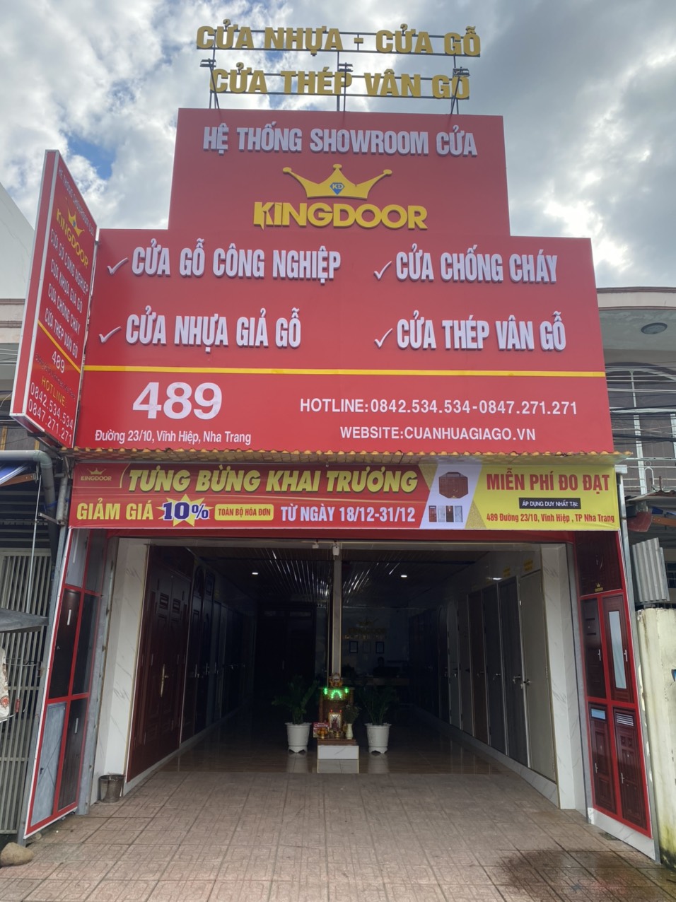 Khai trương chi nhánh mới Kingdoor tại Nha Trang