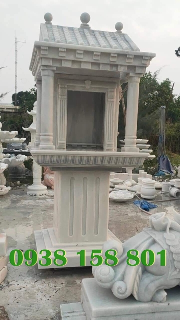 Bàn thờ thiên - Mẫu bàn thờ thiên đá nhỏ đặt bán công bán Sài Gòn