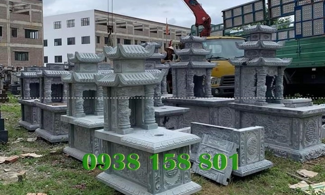 Mộ đá xanh - Lắp đặt mộ đá nhanh giá rẻ đẹp nhất ở Ninh Thuận