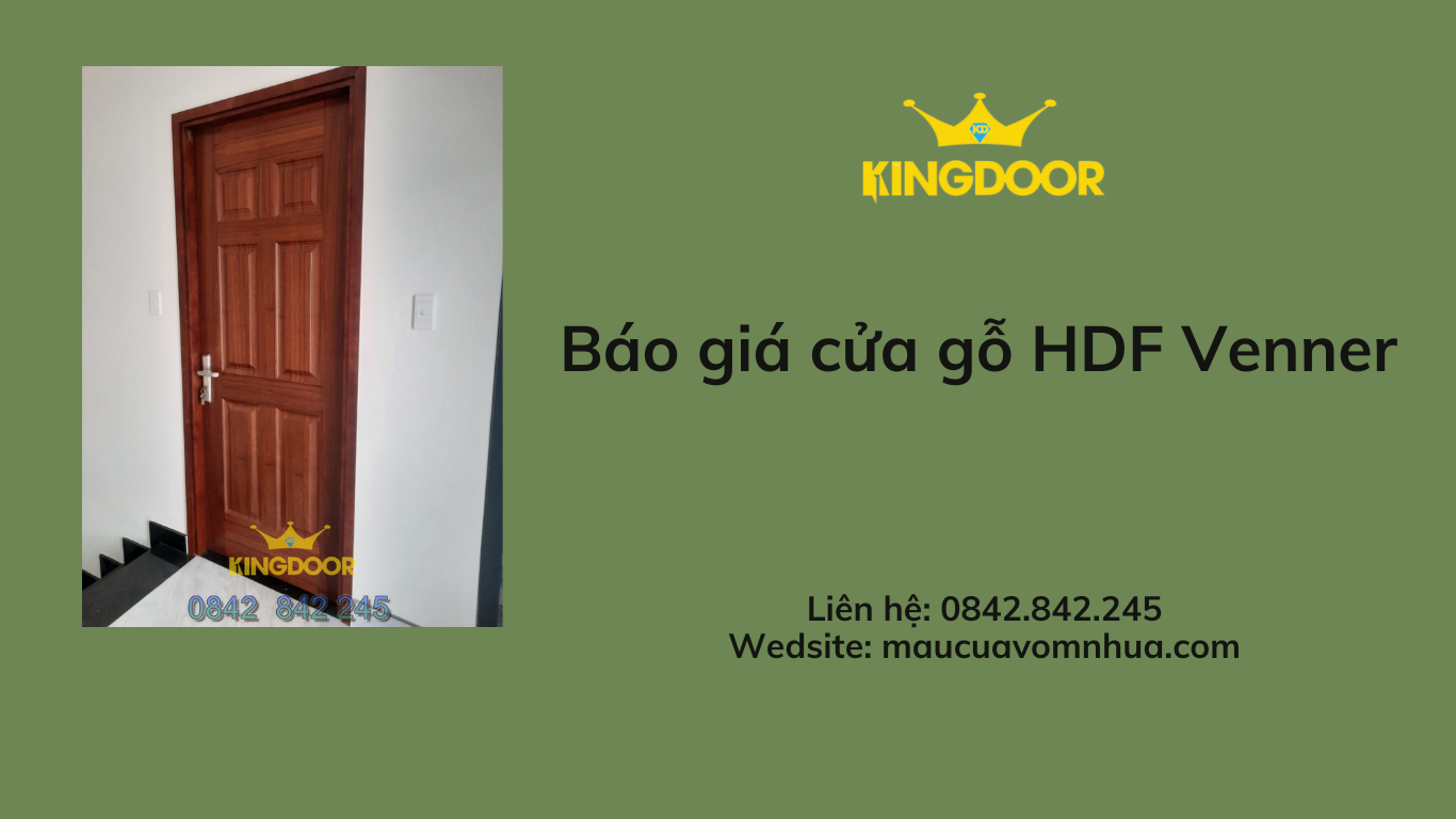 Báo giá cửa gỗ HDF Venner mới nhất tại  Hồ Chí Minh
