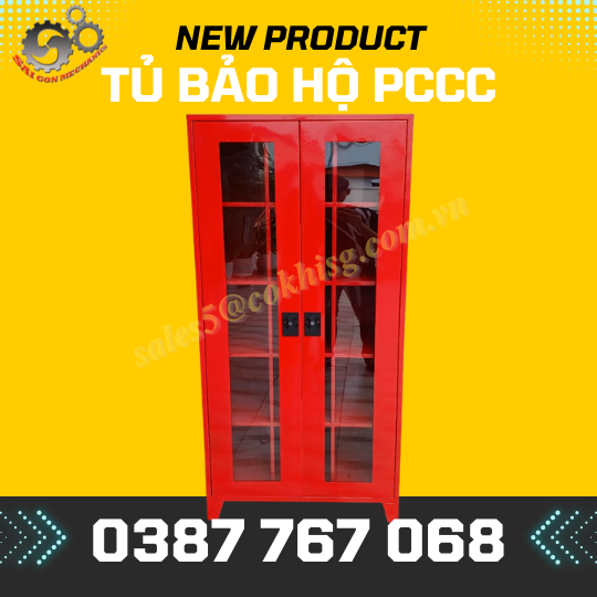Tủ đựng đồ bảo hộ lao động PCCC TBVT Cơ Khí Sài Gòn