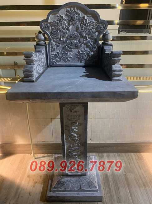 Bàn thờ thiên - Mẫu bàn thờ thiên đá có mái che bán BÌnh Thuận đẹp